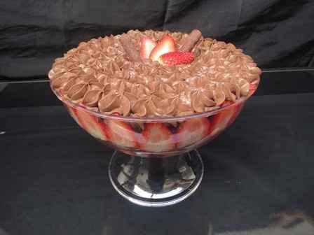 Taça de Chocolate com Morango