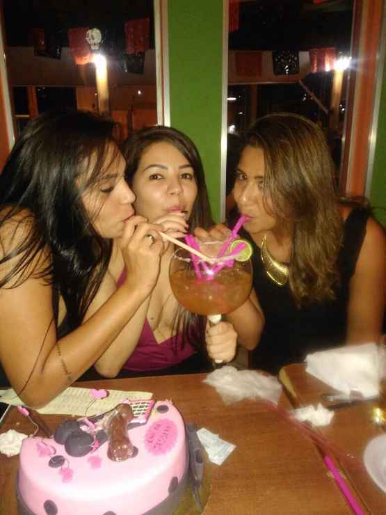 Ganhei essa taça gigante de Cozumel