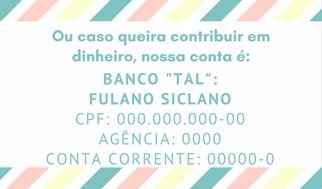 Tag Informação de Conta para Depósito