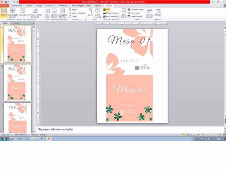 Utilizando PPT.