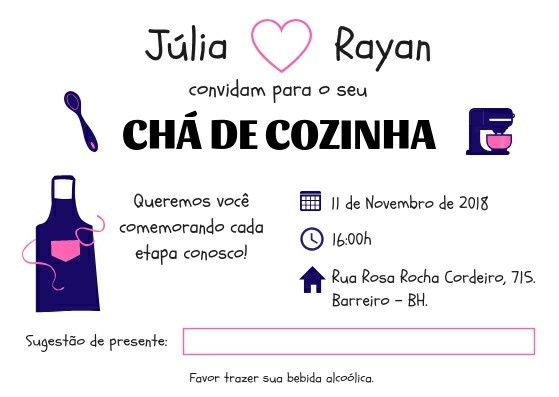 Convite de casamento - 1