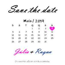 Save the date