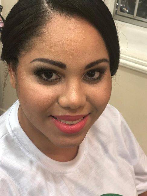Minha Prova de make e penteado. - 5