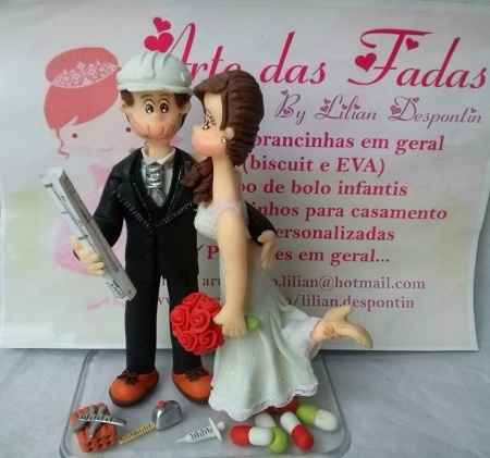Topo de bolo personalizado 