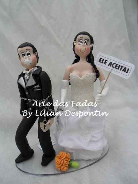 Topo de bolo personalizado 