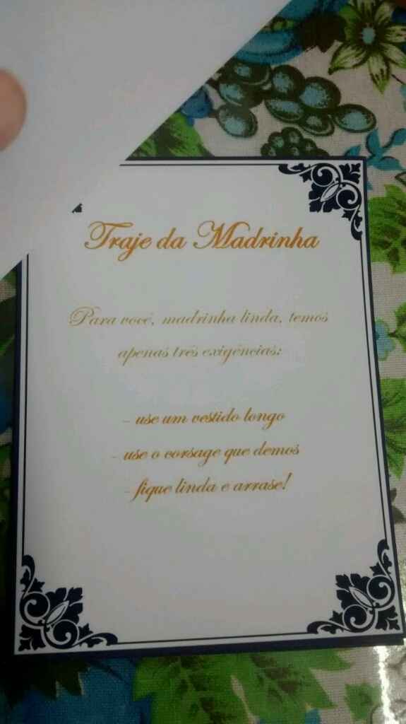 Convite dos padrinhos pronto, finalmente! - 18