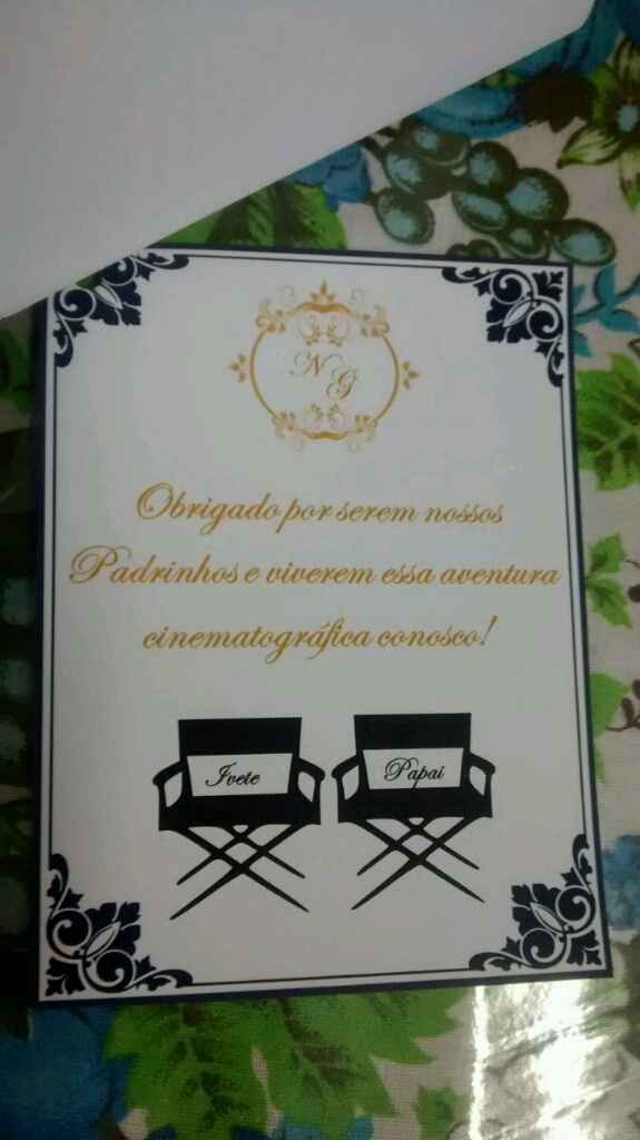 Convite dos padrinhos pronto, finalmente! - 20