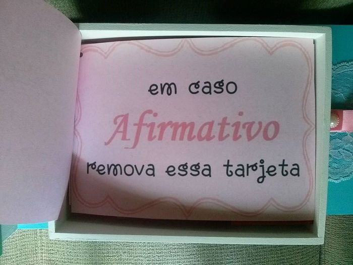 caixa dos padrinhos
