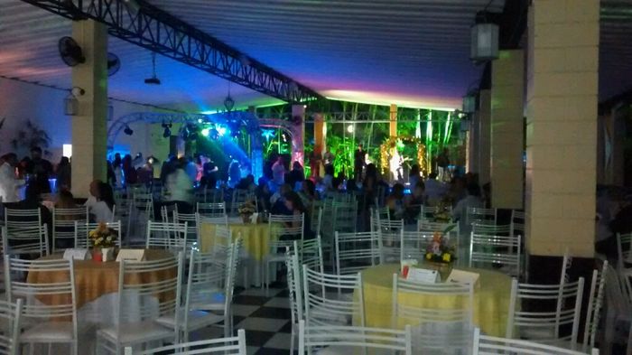 O salão da minha festa de casamento! - 9