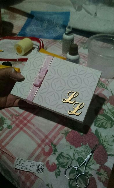 Minhas caixinhas dos padrinhos quase finalizadas, vem veeer - 2
