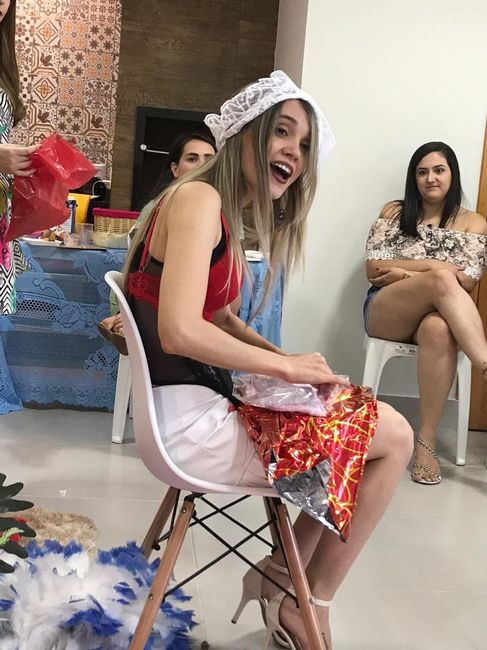 Chá de lingerie surpresa ♥