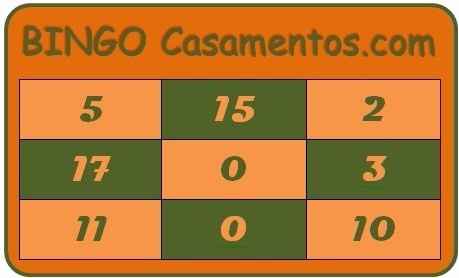 Cartela Bingo
