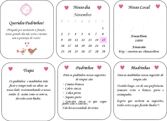Manual dos padrinhos