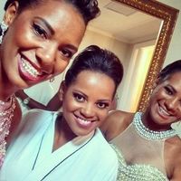 Momento arrumação no salão