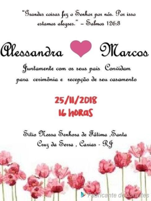  Faça você mesmo seu convite de casamento - 1