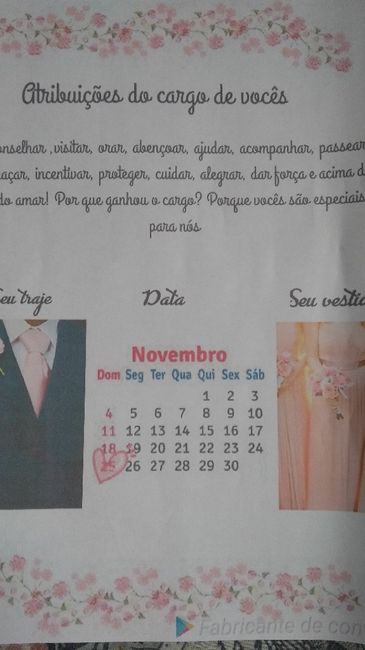  Meu convites dos padrinhos feito por mim - 7