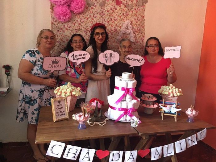mãe, tias e vó