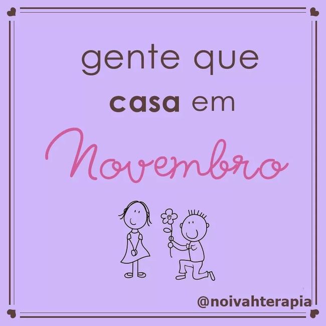 Que venha novembro de 2018 1
