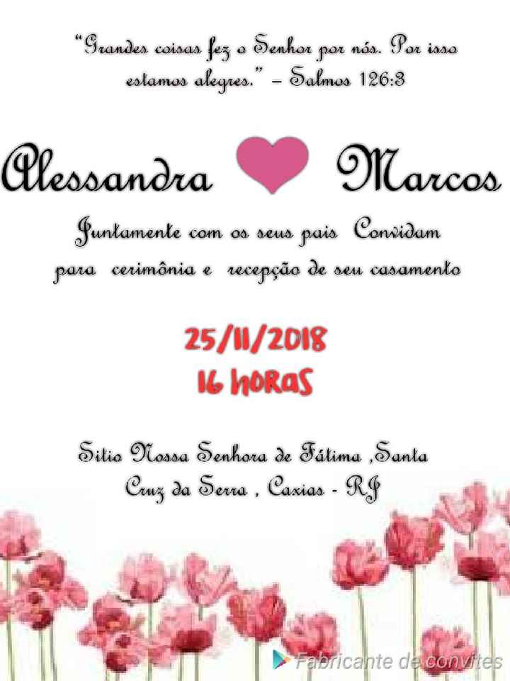  Faça você mesmo seu convite de casamento - 1