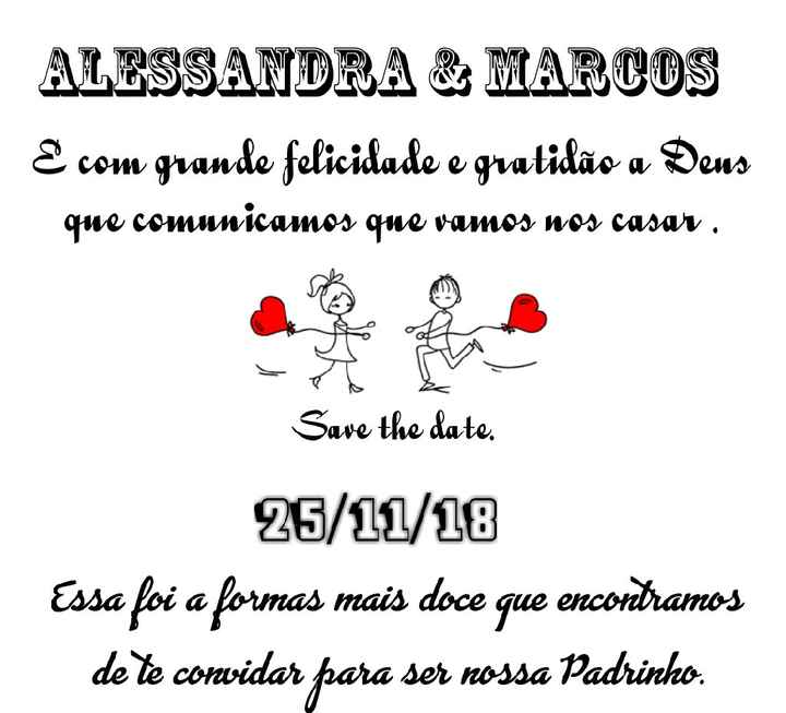  Convite att dos padrinhos - 3