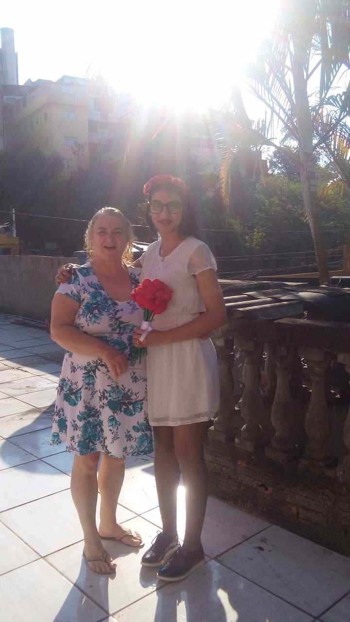 eu e minha mãe linda