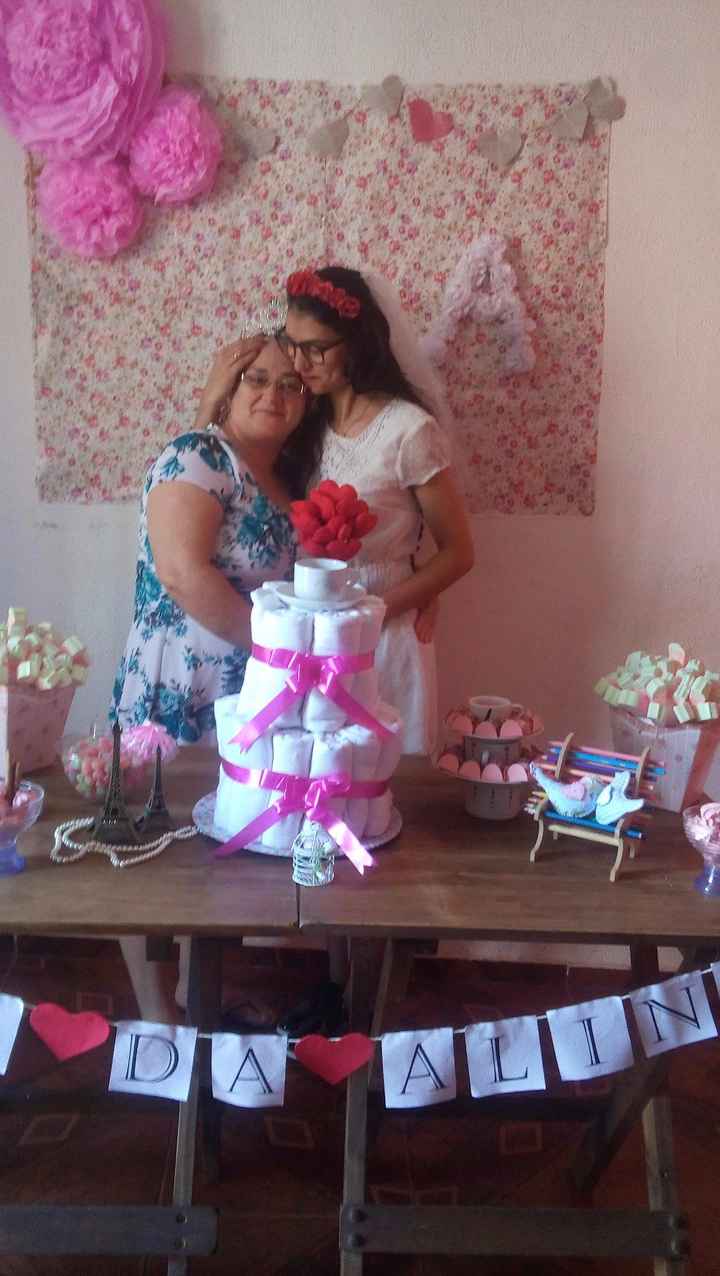 momento meigo com a mamãe