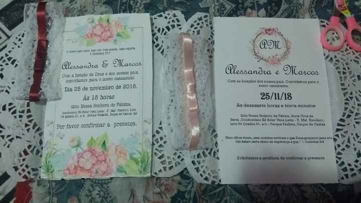  Meus convites de casamento - 3