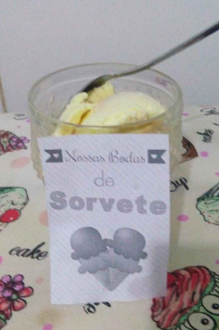 bodas de sorvete