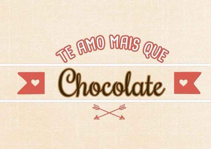 bodas chocolate