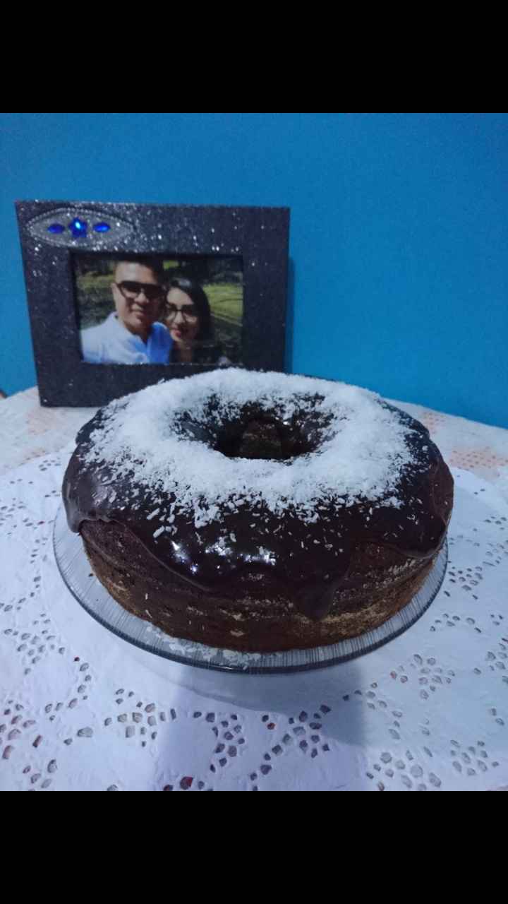 bolo de chocolate