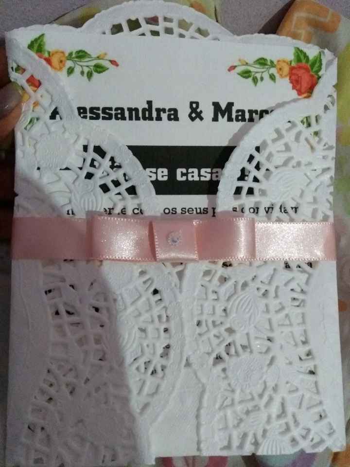  Convite de casamento vem 2018 - 1