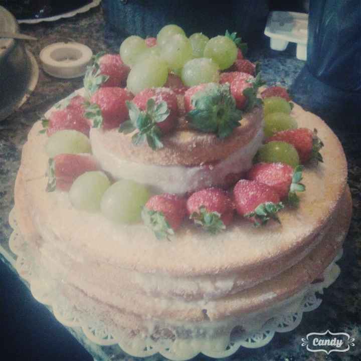 Naked Cake que eu fiz