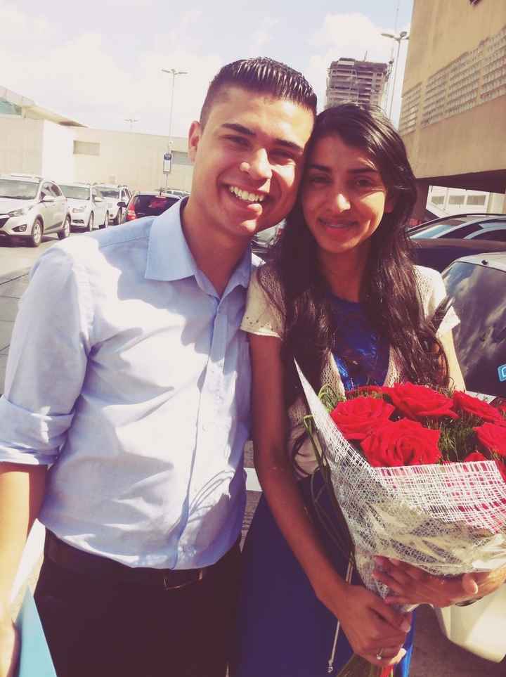 meu 1 aniversario com meu amor