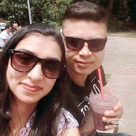 eu e amor no parque
