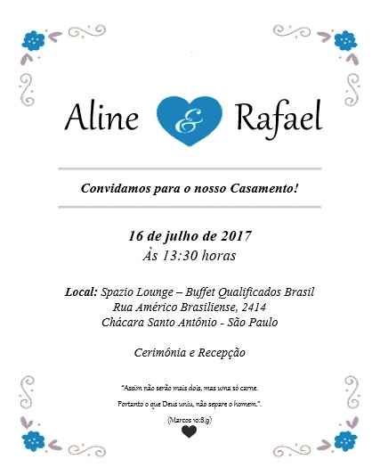 Nosso convite 