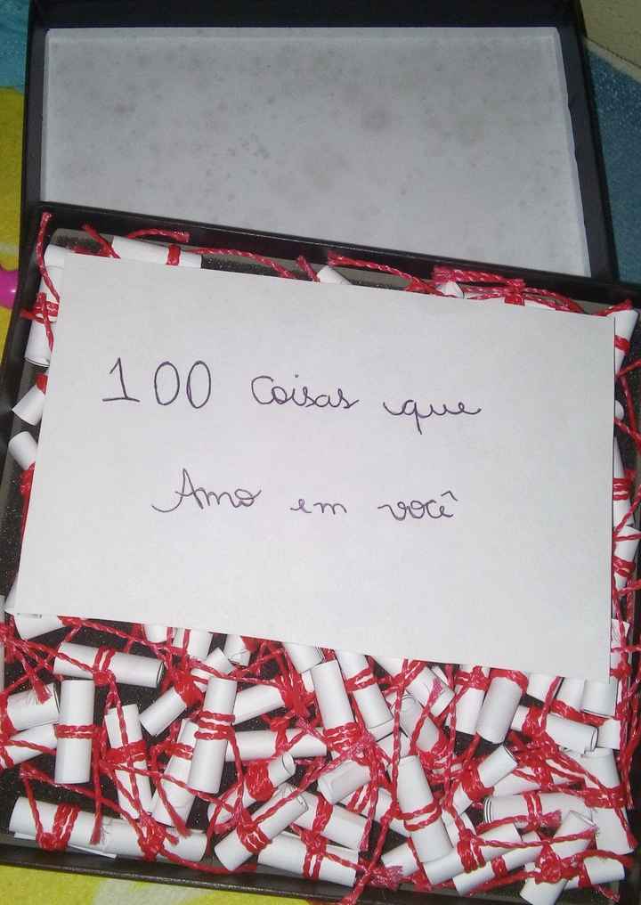 100 coisas que amo em vc 