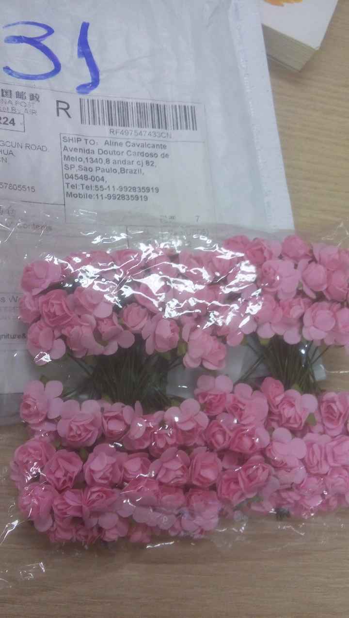 Florzinhas para convite