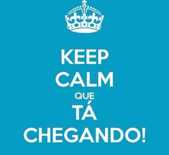 Ta chegandooo!!! 