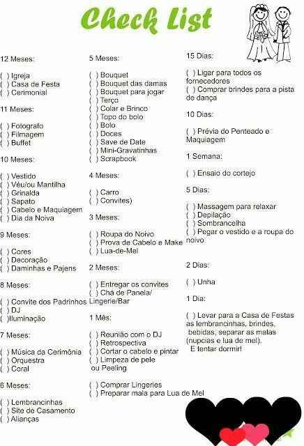 check list