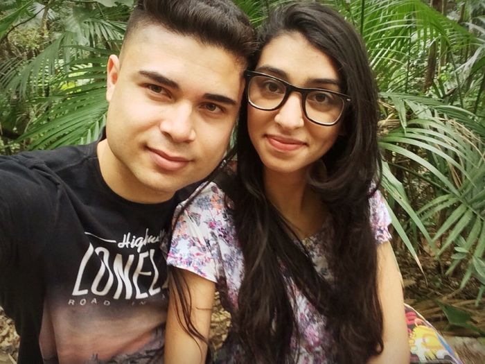 Eu e amor domingo no parque