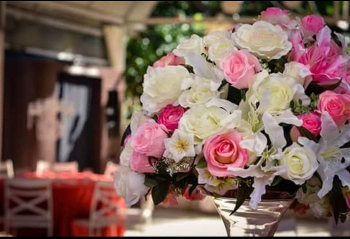 decoraçao flores artificiais