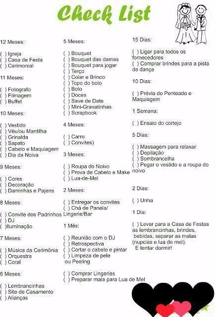check list