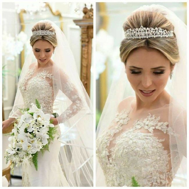 Penteado rainha e com flores - 4