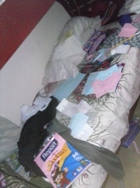 E a bagunça ? kkk ta ai quanto papel rs mas valeu a pena porque é só mais uma noite amoo
