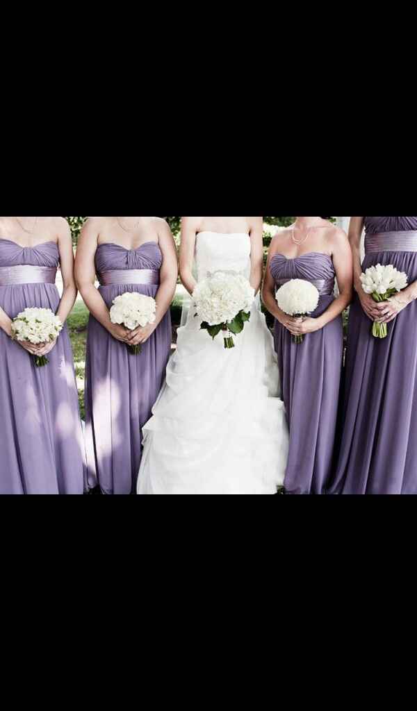 Vestido madrinhas - vinho ou roxo? - 2