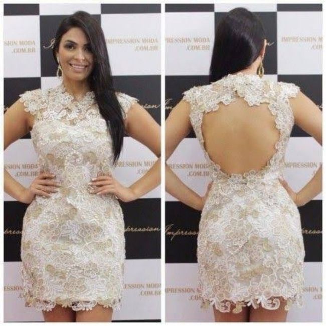 Vestido para o civil 36