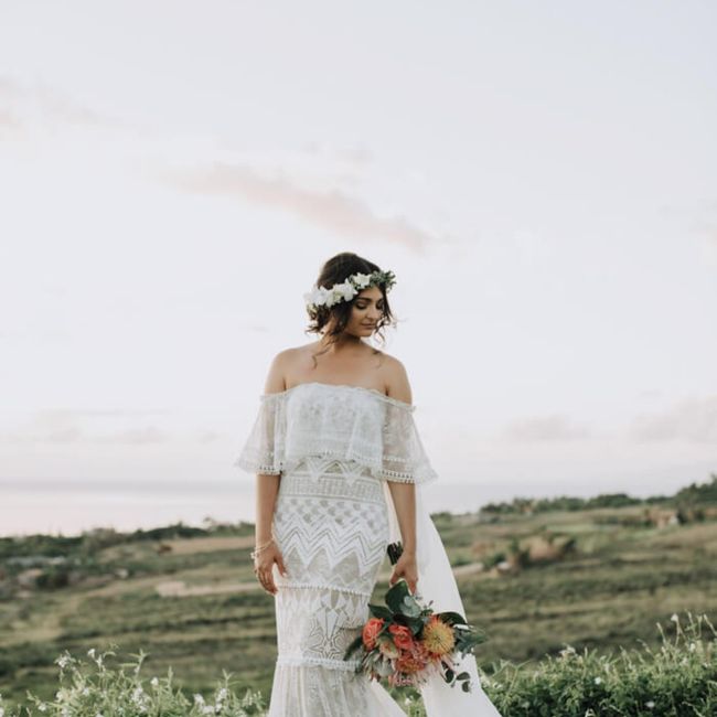 Vestido de noiva moda praia 2