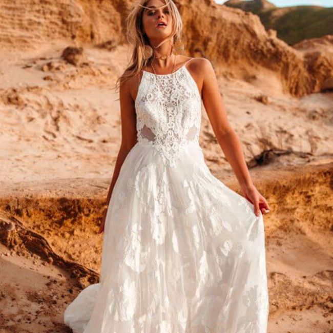 Vestido de noiva moda praia 5