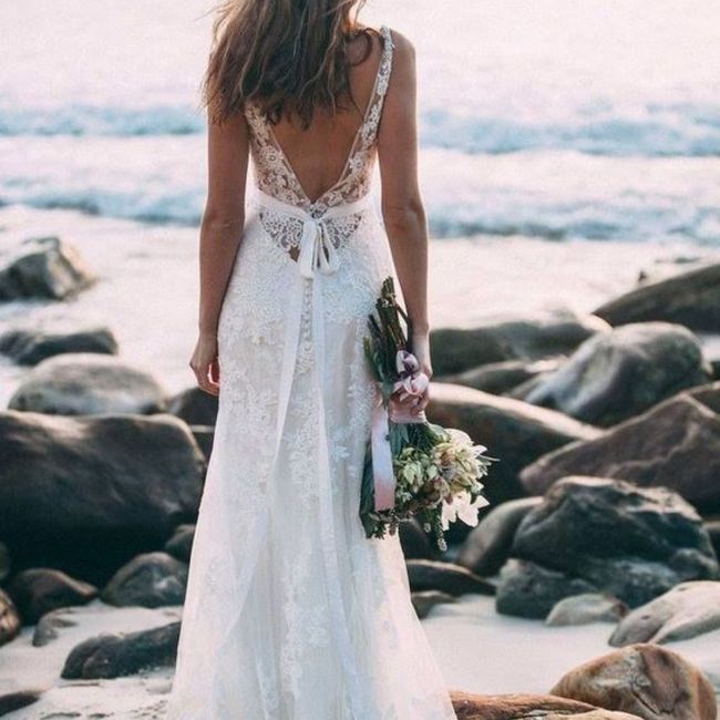 Vestido de noiva moda praia 7