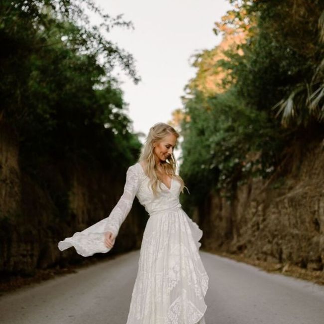 Vestido de noiva moda praia 9